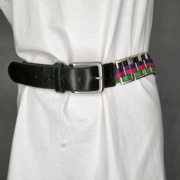 Worth | Accessories | W By Worth New York Leather Metal Belt  display picture 2